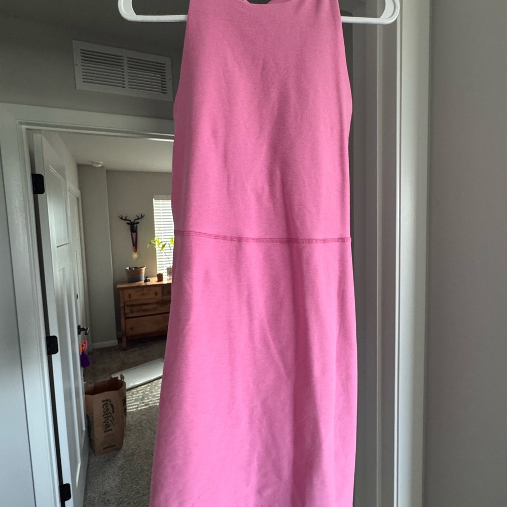 Pink Athleisure Dress